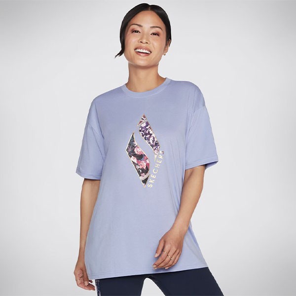 DIAMOND FOREVER FLORAL EVERYBODY TEE