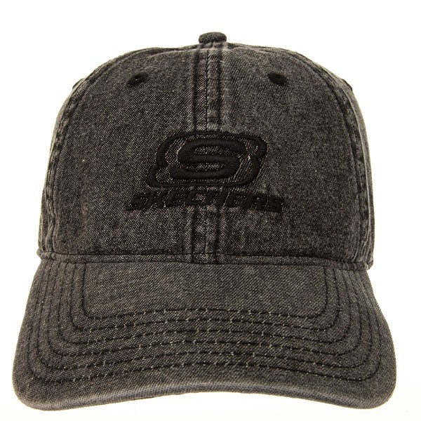DENIM EMB HAT