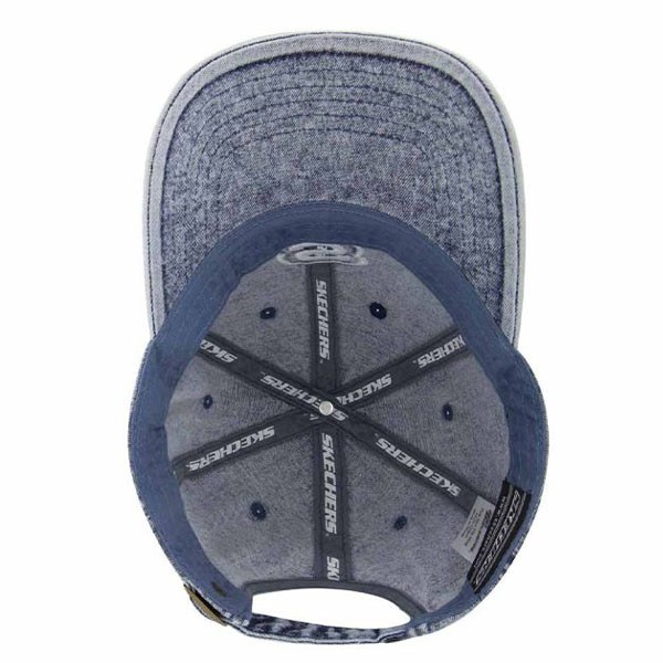 DENIM EMB SKECHERS HAT