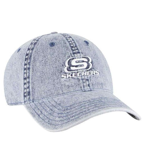 DENIM EMB SKECHERS HAT