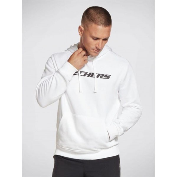 PULLOVER FLEECE HOODIE W/KANGAROO POCKET KNIT