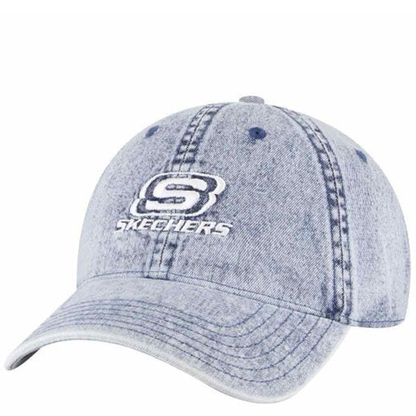 DENIM EMB SKECHERS HAT