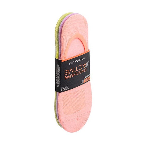 3PK WOMENS NON TERRY NO SHOW LINER