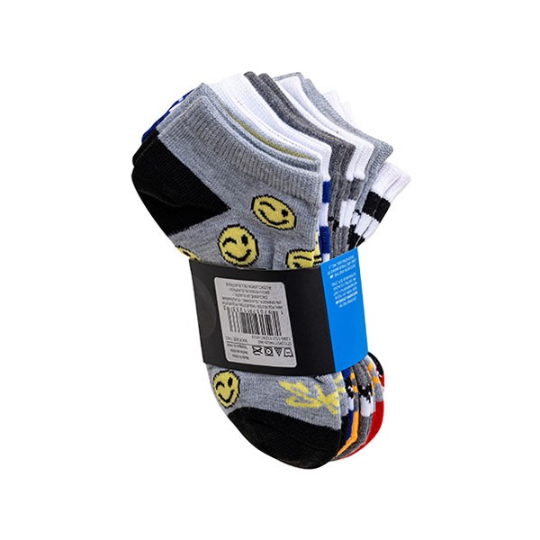 6PK BOYS NON TERRY LOW