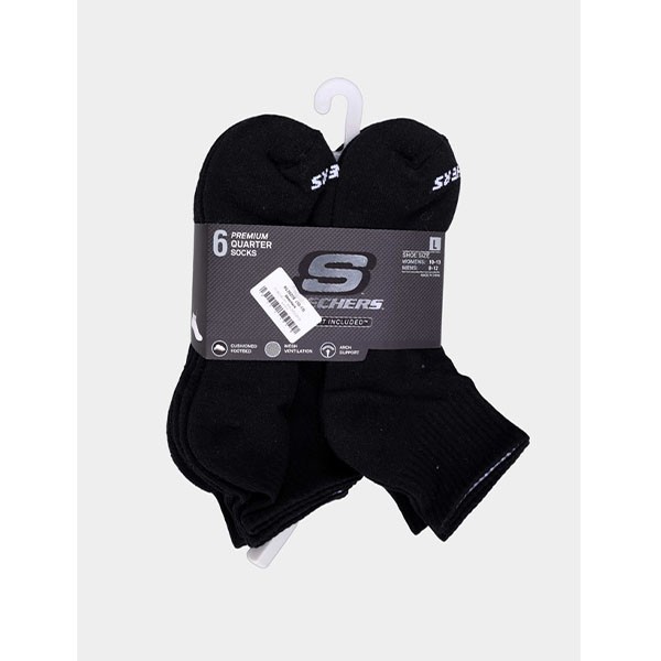 6PK UNISEX 1/2 TERRY QTR