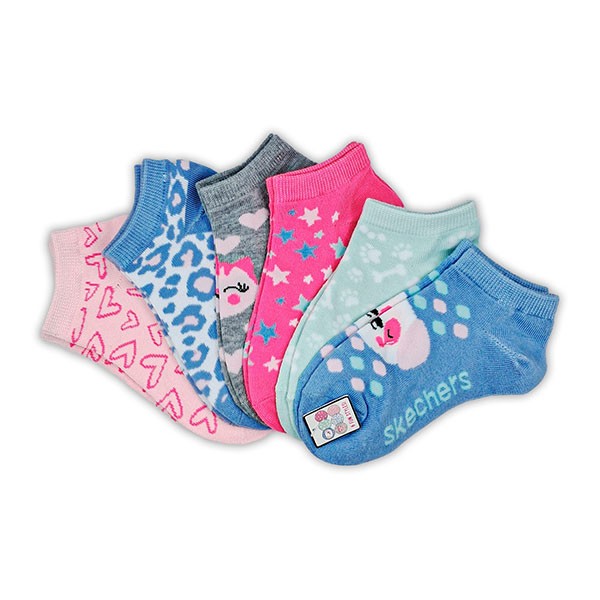 6PK GIRLS NON TERRY LOW