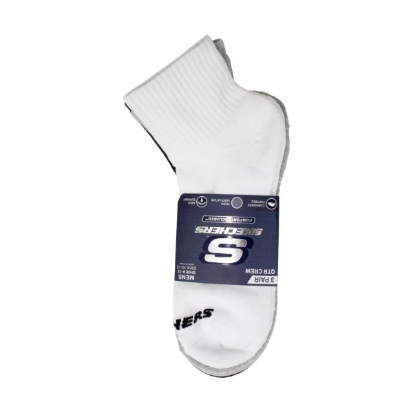 3PK MENS 1/2 TERRY QTR
