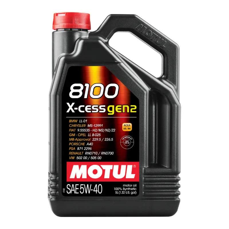 Motul 8100 X-cess GEN2 5W-40